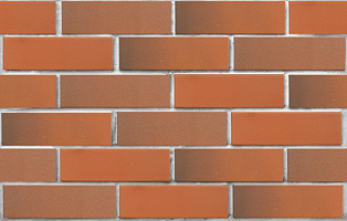Кирпич лицевой пустотелый красный флэш гладкий